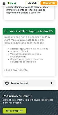 sisal app poker